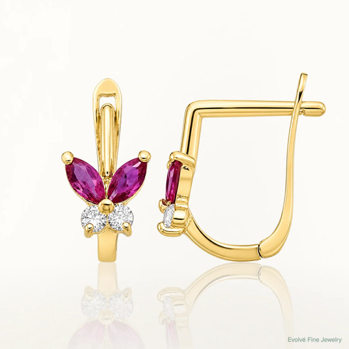 Cerchi farfalla oro - cerchi, a