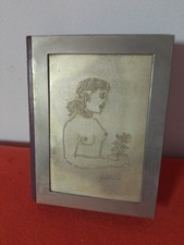 Scatola Portacarte Da Gioco Con Incisione Gentilini Anni 80