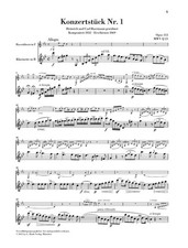 Concert Pieces clarinet