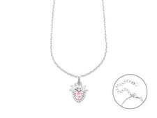 Cesare Paciotti 4US Collana Donna Cuore Sacro Argento Zirconi 4UCL7473W