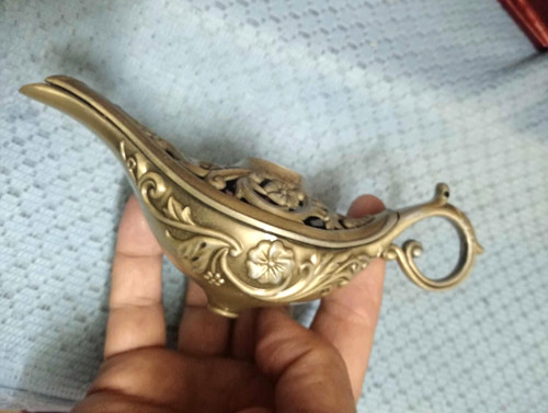 Lampada olio vintage stile - lampada,