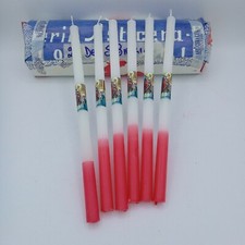 Candela bianca decorata SAN