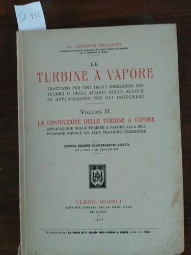 Turbine vapore volume ii - le,