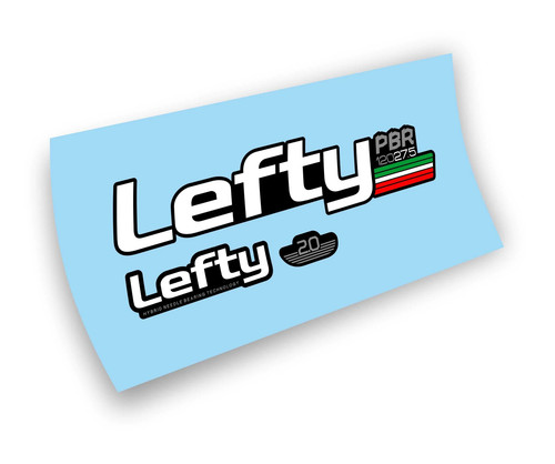 Lefty pbr 120 kit adesivi - lefty, 27,5
