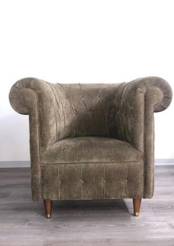 Poltrona vintage velluto - poltrona,