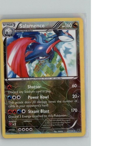 Salamence reverse holo - salamence,