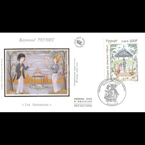 Fdc soie tableau raymond - -,