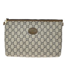 GUCCI PLUS GG Pattern Clutch