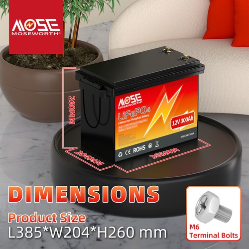 Batteria litio 12v 300ah - batteria,