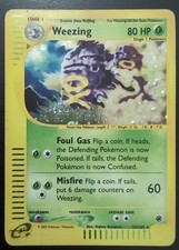 Pokemon Weezing 32/165 MP Holo