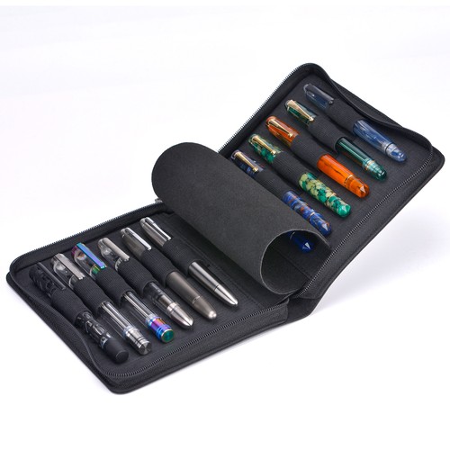 Custodia stilografica nera - , 12