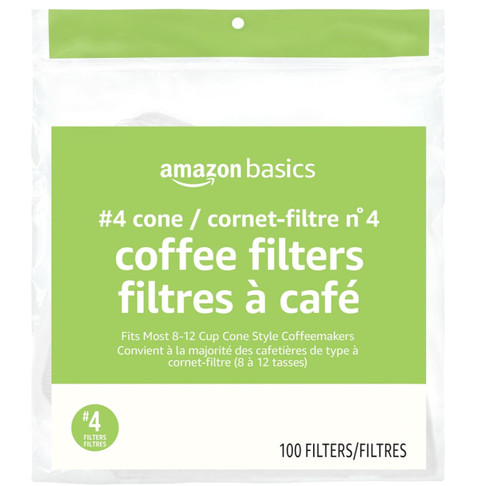 Amazon basics numero filtri - numero, 4