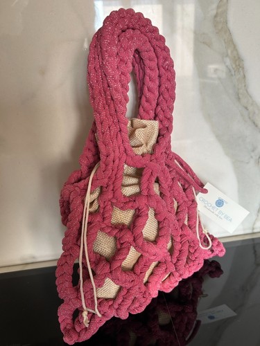 Borsa rete uncinetto mini - rete,