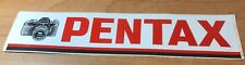 ADESIVO ' PENTAX ' 23x5 CM VINTAGE NUOVO COME DA FOTO