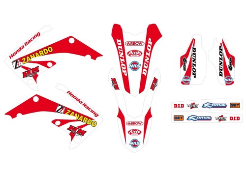 Kit grafiche adesivi team - kit,