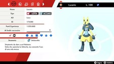 Lucario ultra shiny battle - shiny,