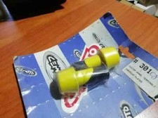 CEMOTO 301 TERMINALI MANUBRIO GIALLI BILANCERI CONTRAPPESI UNIVERSALI MOTO SCOO