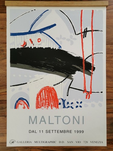 Maltoni exhibition poster - maltoni,