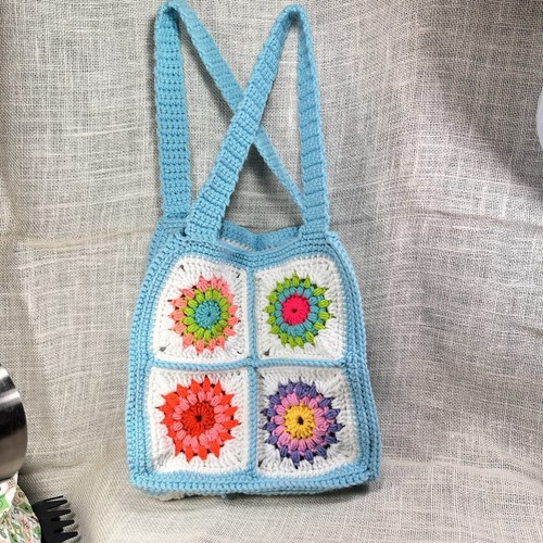 Borsa mano all uncinetto - borsa, a