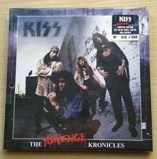 Kiss "The Revenge Kronicles" 5-Lp Box Blue vinyl Arizona & New Jersey 1992
