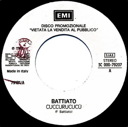 Franco battiato giusto pio - battiato, /