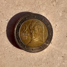 Moneta rara da 2 Euro Austria