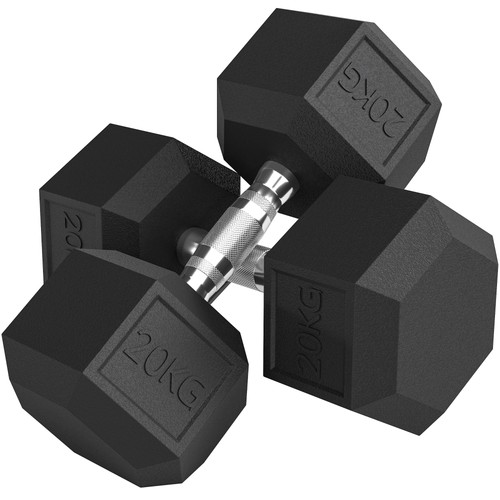 Set manubri 2x20 - manubri, kg