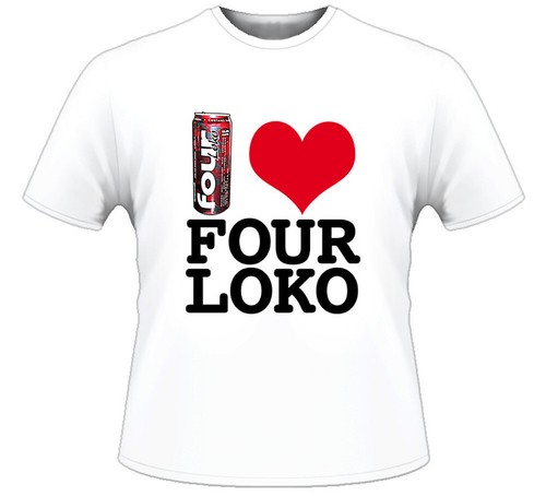 Maglietta love four loko - maglietta,