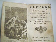 Libro anno 1751 Chiari Pietro
