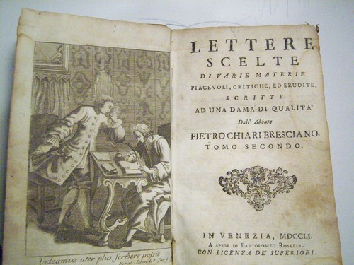 Libro anno 1751 chiari - anno,