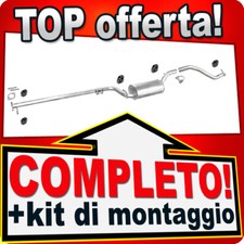 Scarico Completo per FORD FOCUS MK1 1.8 TDDi TDi 75/90CV 2-Volumi Marmitta