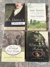 4 Jane Austen Theme Novels, Paperbacks, Mr Darcy, Willoughby’s Return