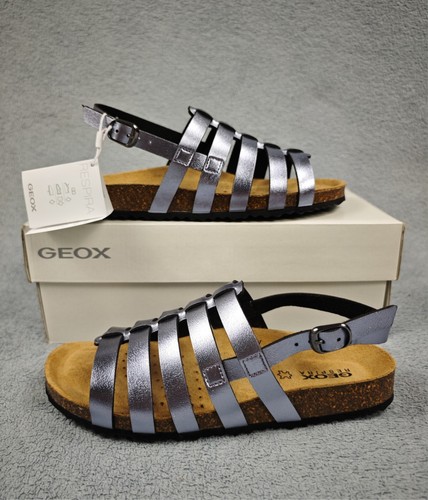 Geox sandales femme cuir - sandales,