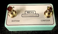 Mini interruttore a pedale per Mesa Boogie DC2(B), razzo della metropolitana - FATTO A MANO IN USA 