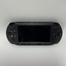 Console Sony PSP Street E-1004 Nera con Cavo di Ricarica + BATTERIA NUOVA