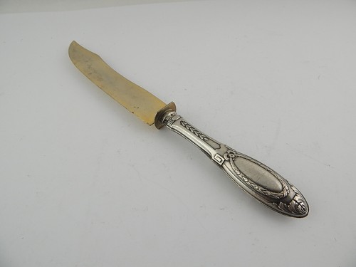 Antico coltello arrosto manico - antico,