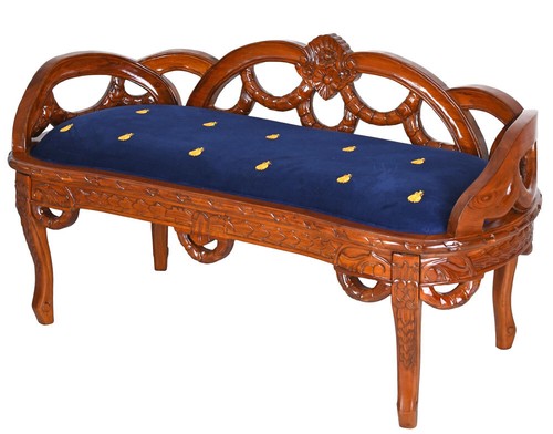 Panca francese mogano stile - panca,