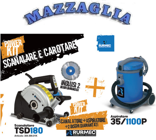 Rurmec scanalatore tsd180 - tsd180, con