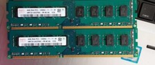 DDR3 1600 8GB KIT (2x4GB) HYNIX HMT351U6CFR8C-PB PC3-12800U PC DESKTOP RAM