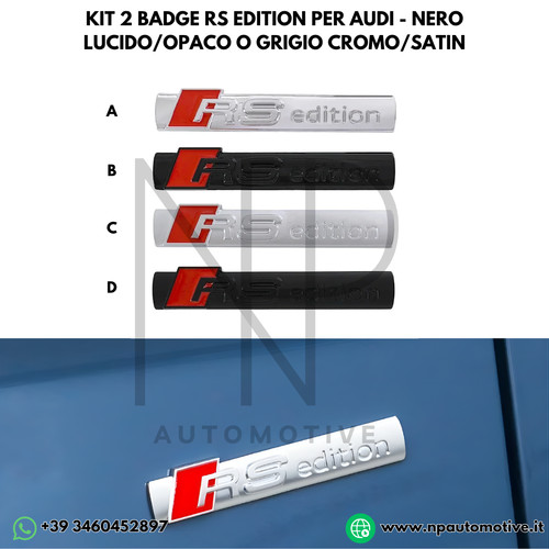 Kit badge rs edition - kit,