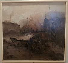 DANTI ALVARO ,olio su masonite