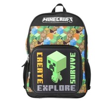 Zaino Minecraft Creeper Crea