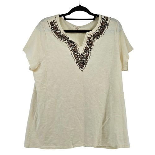 Shirt coldwater creek xl - t-shirt,