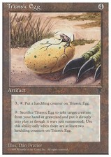 MTG TRIASSIC EGG POOR - UOVO DEL TRIASSICO - CHR - MAGIC
