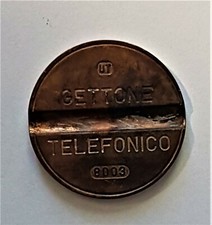 X GETTONE TELEFONICO raro 8003 gettone telefonico usato buono stato