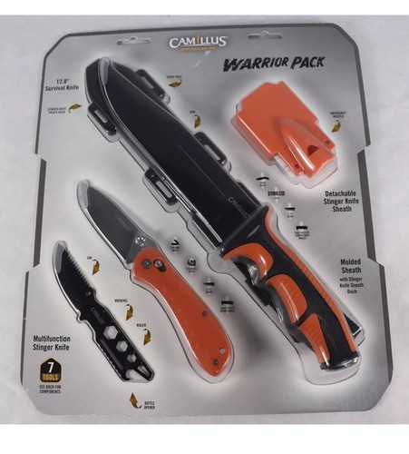 Camillus warrior pack 8 - camillus,
