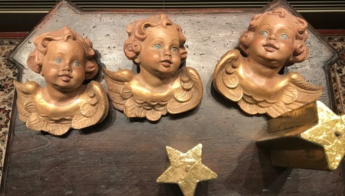 Angioletti legno creati - angioletti, in