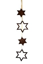 Decorazione Stella Ruggine