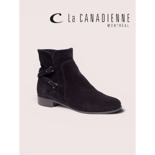 Canadienne black leather - la,