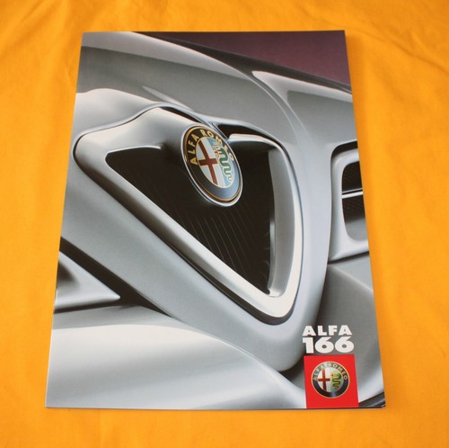 Alfa romeo 166 1999 - alfa, depliant
